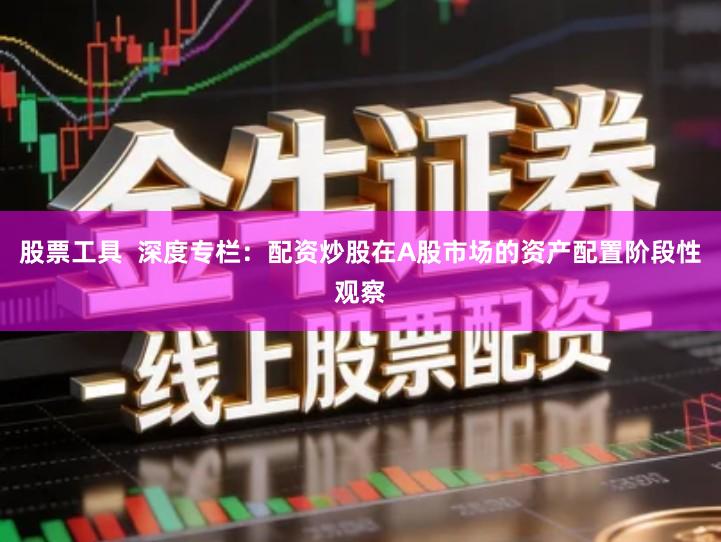 股票工具  深度专栏：配资炒股在A股市场的资产配置阶段性观察